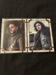 Rittenhouse Game Of Thrones Jon Snow 2 Card Lot /199 #15 #17