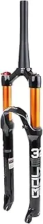 Daseeme Ultra-Light 29'' Mountain Air Front Fork with Remote Control Magnesium Alloy Bicycle Suspension Fork Air Damping Front Fork Bicycle Accessories Parts Cycle Fork