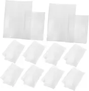 GARIOUANS Book Covers 40pcs Set Protective Book Covers Lightweight Plastic for Students Water Resistant Design