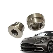 O2 Sensor Bung Plug | M18x1.5 Threads O2 Sensor Recessed Nut - Standard Extender Automotive Replacement Oxygen Parts for Car