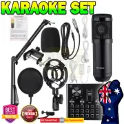 BM800 Pro Condenser Microphone Kit with V8 Plus Muti-functional Bluetooth Sound