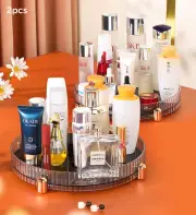 Joybos® Transparent Light Luxury Rotating Storage Tray 2 pcs