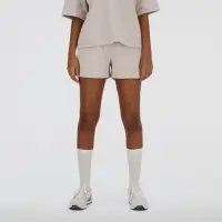 在飛比找momo購物網優惠-【NEW BALANCE】NB 短褲 女款 運動褲 微寬鬆版