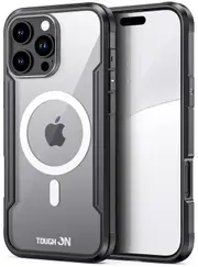 Tough On Iron Shield Phone Case with MagSafe for iPhone 16 Pro Max - Black