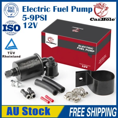 12V Electric Fuel Pump Transfer 5-9 PSI Diesel Petrol Self-Primming For Trucks (for: Honda Civic)