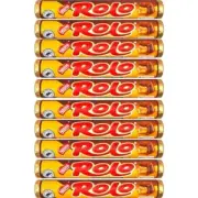 907652 10 X 52G ROLL OF NESTLE ROLO MILK CHOCOLATE WITH TOFFEE CENTRE