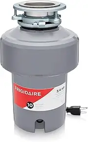 [Frigidaire] 3/4 HP Corded Garbage Disposal for Kitchen Sinks | FF75DISPC1