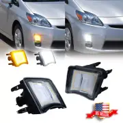 For 2010 2011 Toyota Prius Switchback LED Turn Signal Lights Parking Lamp Clear (for: Toyota)