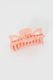 Orange Plus Large Claw Clip