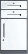 Filing Cabinet Thickened Steel Office Storage Cabinet 85cm Height Office Storage Cabinet Large Capacity Home File Cabinet Drawer File Storage Cabinets(Gray)