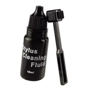 Turntable Carbon Fibre Stylus Cleaning Brush Set with Cleaning Fluid GK-R07