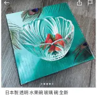 在飛比找蝦皮購物優惠-全新日本製造SOGA玻璃水果中碗19*10*7.5