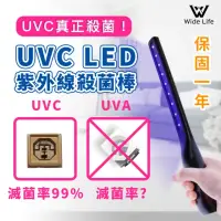 在飛比找momo購物網優惠-【Widelife廣字號】10燈珠UVC LED紫外線殺菌消