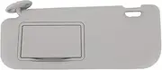 Sun Visor, Grey Left Driver Side Sun Visor with Sunroof Makeup Mirror 2006 to 2013, Multifunctional Sun Shielding Visor Mirror Replacement for Toyota 2014 to 2016