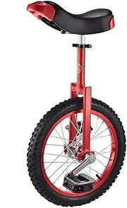 Kids Unicycle 16-Inch Wheel for Beginners 9/10/12/13/14 Year Old, Great for Your Daughter/Son, Girl, Boy Birthday Gift, Adjustable Seat (Color : Yellow) Durable TDF