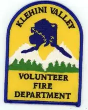 ALASKA AK KLEHINI VALLEY VOLUNTEER FIRE DEPARTMENT SHOULDER PATCH POLICE SHERIFF