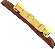 ULDIGI Guitar Bridge Saddle Replacement Part for String Instruments Durable Rosewood Accessory with Workmanship for Guitar Enthusiasts and Musicians