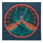 "Apokalypsis" Bandana Revelation Mystic Metaphysical Psychedelic Cosmic
