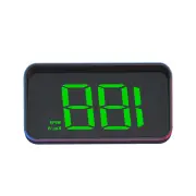 M2 KM/H / MPH HUD Car Head-Up Display GPS Speedometer Compass Car Dashboard Screen Universal GPS HD Car Look Up Display