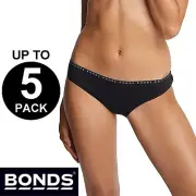 Bonds Hipster Bikini Womens Ladies Underwear Undies Panties Briefs Black WUFNA