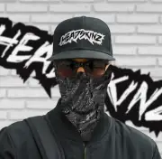 NECK GAITER / HEAD SOCK - CHARCOAL - (FACTORY SECONDS)