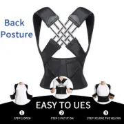 Adjustable Back Posture Belt Strap Back Straightener Posture Corrector AU