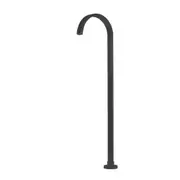 AQUA VERA Myra Floor Standing Bath Spout - Matte Black