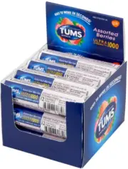 Tums Ultra 1000, Assorted Berries, 144 Chewable Tablets