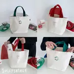 JUICY/ 韓國 THENINEMALL 軟糖小熊 恐龍 帆布袋 環保袋 手提袋