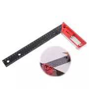 Woodworking Square Ruler, 2025 New Multi-angle Measuring Ruler (Red-30cm)