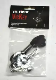 Vic Firth Perfect Pair VicKey Drum Key Necklace Lanyard Religious Cross