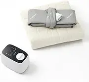 Navien Mate EQM 350, Single – EMF-Free Water Heated Mattress Pad – Temperature Control – Non-Electric Bed Warmer – Eco-Friendly – Helps Soothe & Relieve Stress, Muscle Soreness, & Tension