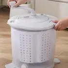 Hand Cranked Washing Machine Mini Manual Clothes Washer for Household Travel