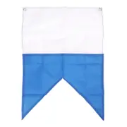 49x35cm Blue White Diving Flag Scuba Dive Flag for Snorkeling Underwater Activities
