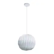 Odin Paper Shade with Cordset 340mm or 600mm in White