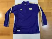 Adidas University of Washington NCAA Women's XLT primeblue Long sleeve 1/4 zip