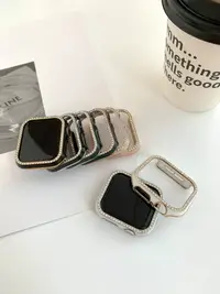 在飛比找樂天市場購物網優惠-TATAN瓷感鉆殼蘋果手表保護套PC塑料硬殼適于applew