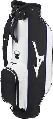 MIZUNO NX.1 Golf Men's Cart Caddy Bag 8.5 x 47 inch 2.1kg Black Blue 5LJC2321