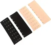 [SHERCHPRY] 4pcs Bra Extenders for Women Comfortable Bra Extension Hooks Extension Hooks Bra Back Extender Underwear Extension Buckles