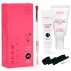 Brow Tint Kit – Eyebrow Dye Set – Dye Kit with Color Tint, Cream Developer an...