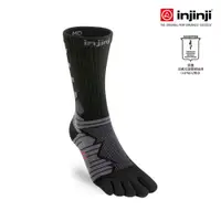 在飛比找PChome24h購物優惠-【INJINJI】Ultra Run終極系列五趾中筒襪 [碳