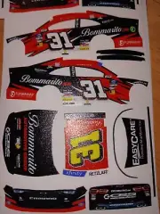 2024 Parker Retzlaff Bommarito #31 Xfinity 1/64 Peel&Stick Decals