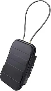 COMNESTBI Beach and Travel Safe: Combination Lock Cash Box Mobile Phone Storage Note Money Compartment