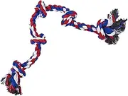 Rope Toys for Dogs,Tough Tug of War Toys for Puppy - Heavy Duty Dog Rope for Medium Large Breed, Indestructible Chewing Tool for Teeth Cleaning and Boredom Relief