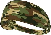 [XBFCDN] Elastic Headband Breathable Athletic Sweat Headbands for Men Women