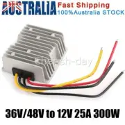 WaterProof 36V/48V to 12V 25A 300W Step Down DC/DC Power Converter Regulator Z