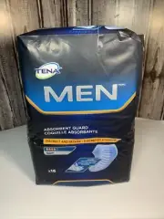 TENA Men Super Absorbent Guard 16 Count (SEALED!)