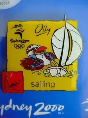 Olly Sailing Olympic Sydney 2000 Olympics Pin