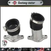 Carburetor Intake manifolds CX500 w/ boots gaskets For Honda Carb Holders kit