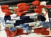 100 Skeins DMC/Sullivan Embroidery Floss Vintage Colors Assorted Numbers NEW